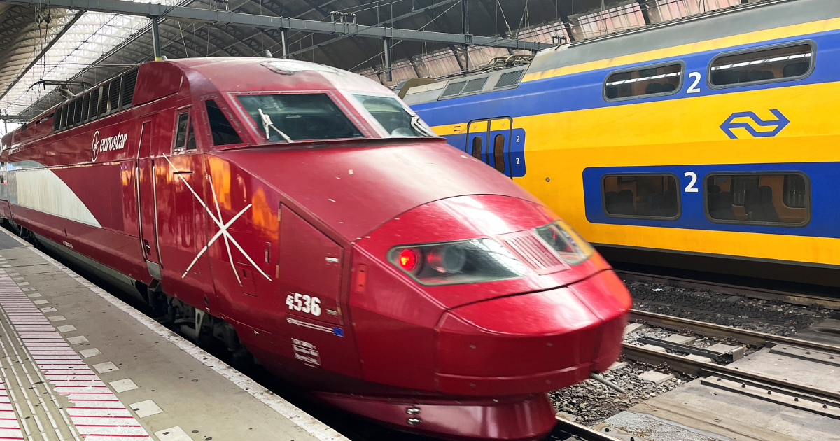 Eurostar passenger numbers rise by 18 percent on Amsterdam-London route