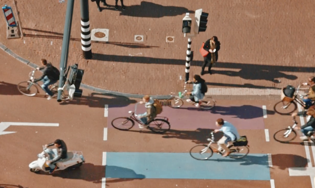 Mockumentary shows Utrecht cyclists in natural habitat