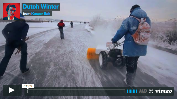 Ice Skating in the Netherlands