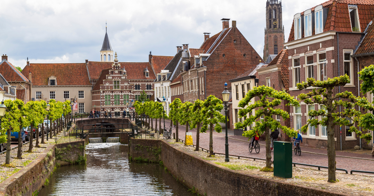 Dutch city of Amersfoort installs canal steps to prevent cats from drowning