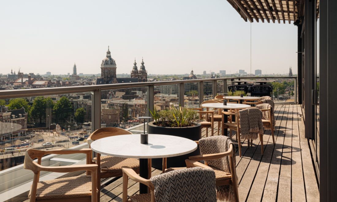 The place to be: Rooftop bar LuminAir, the bar above Amsterdam