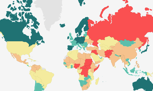 The Netherlands strong and steady in 2015 Global Peace Index