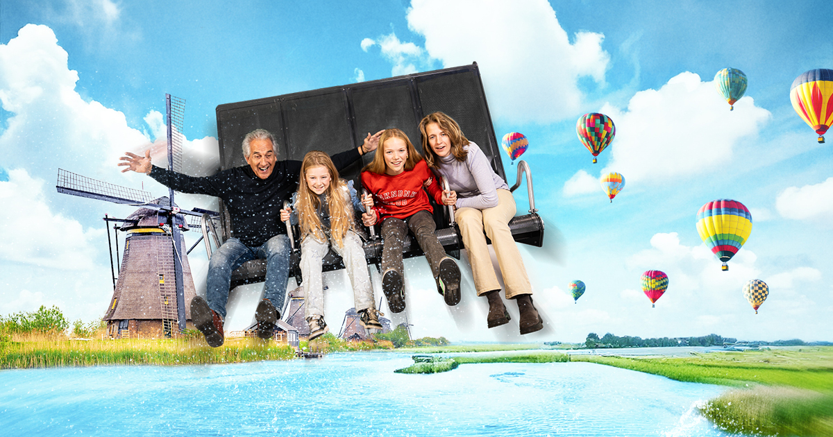 Experience the Netherlands from a whole new perspective at THIS IS HOLLAND!