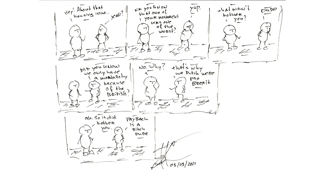 About them houses...