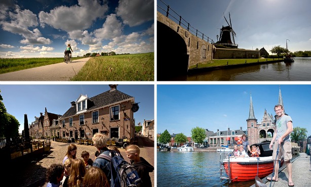 Hike, bike, float or drive the Elfstedentocht all year long