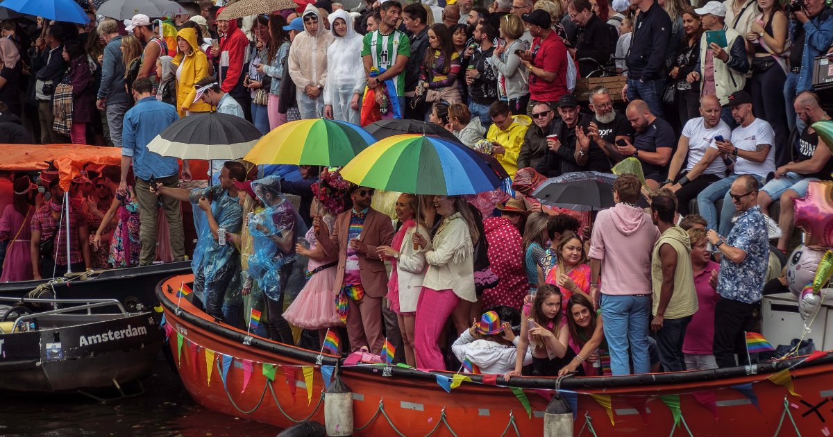 Cloudy and rainy weather forecast for final weekend of Pride Amsterdam