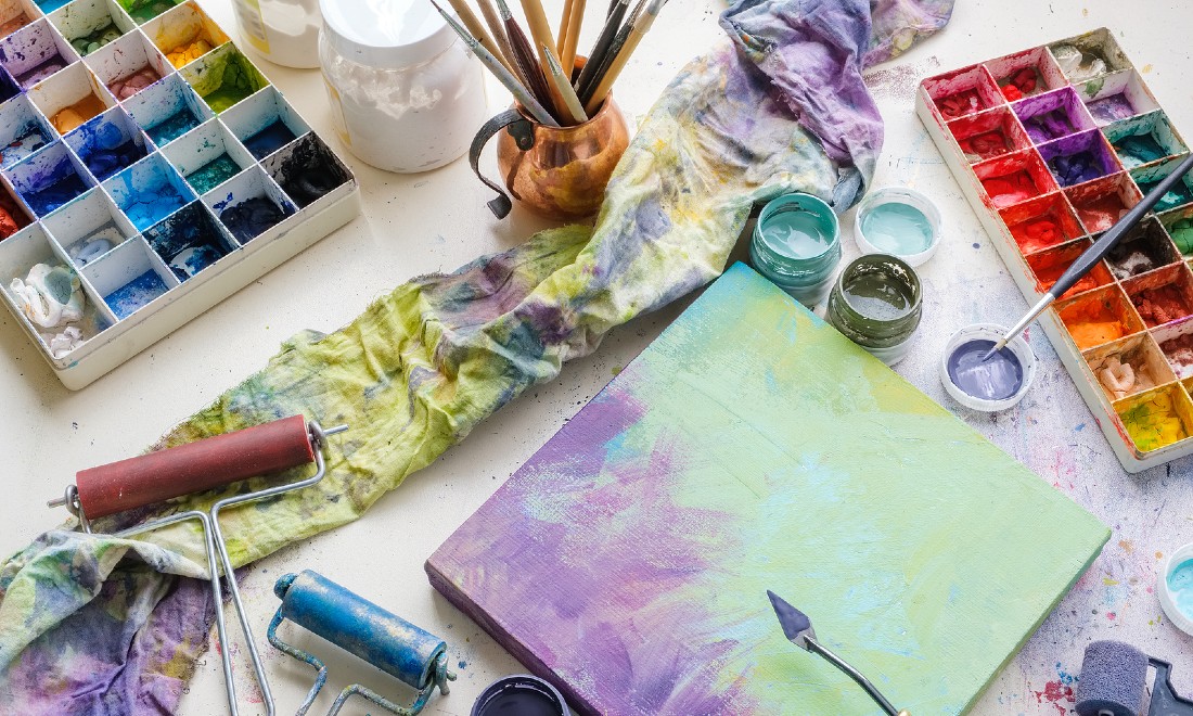 Cope with change by getting in touch with your creative side