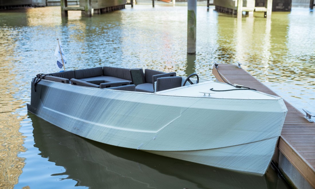 Rotterdam start-up unveils new 3D-printed boats