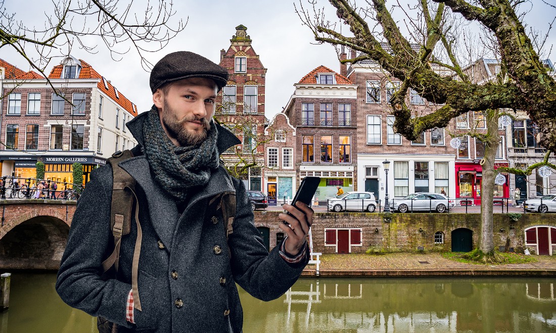 Walk around Utrecht with an app that unveils fascinating backstories of historical landmarks