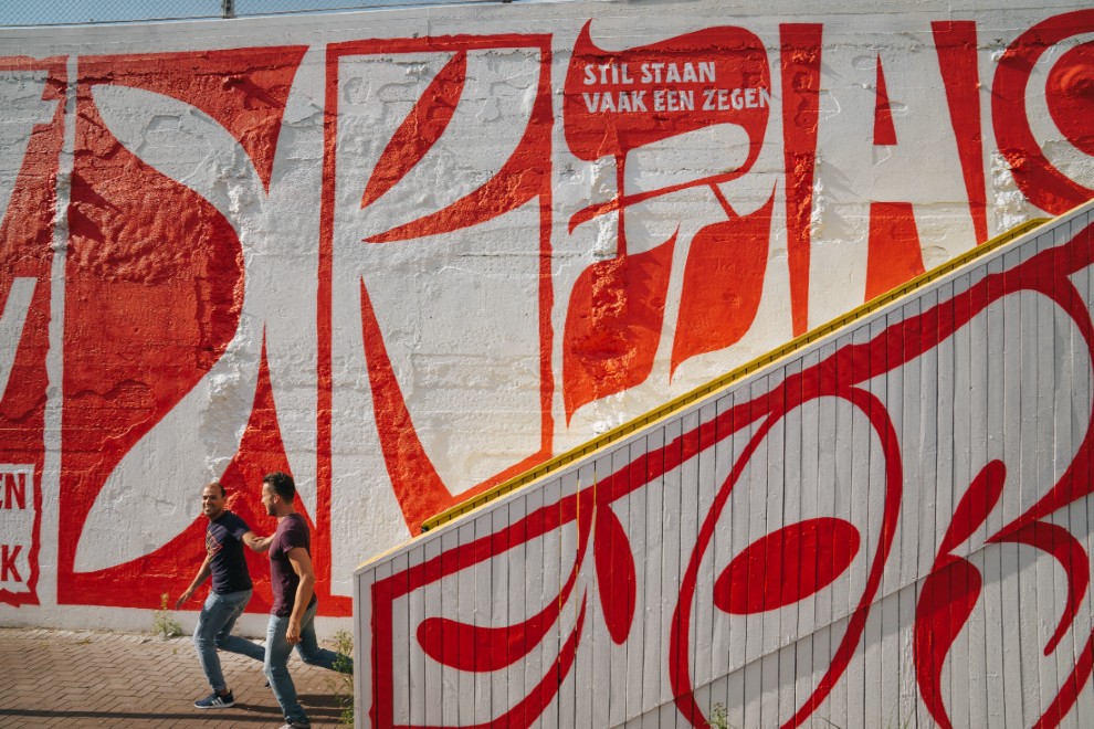 Impressive street art in Rotterdam