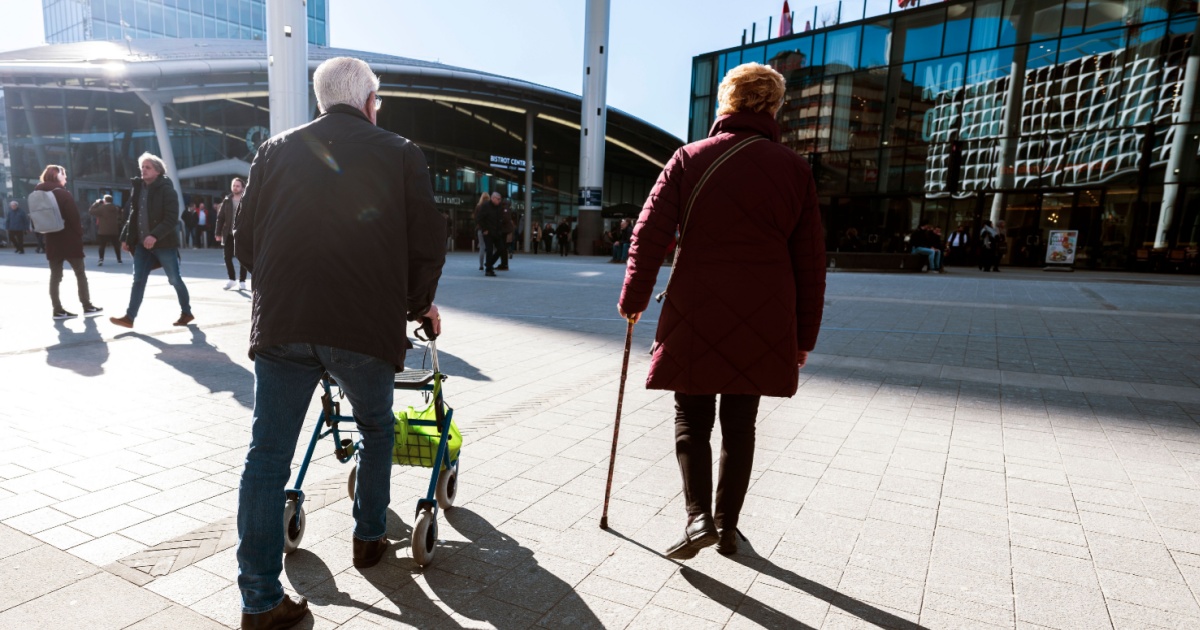 Elderly residents now officially outnumber young people in the Netherlands