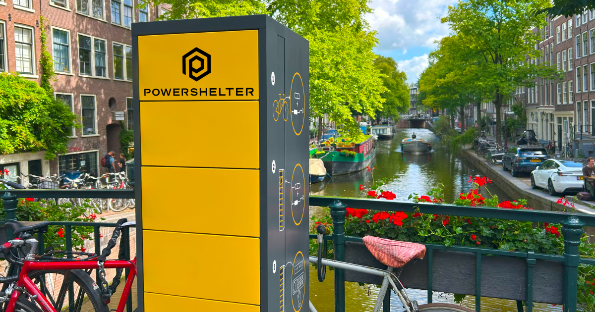 First public charging network for e-bikes launches in Amsterdam